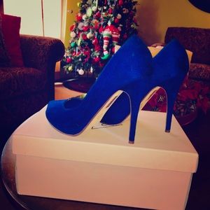 Royal Blue heels